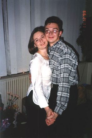 my brother and me