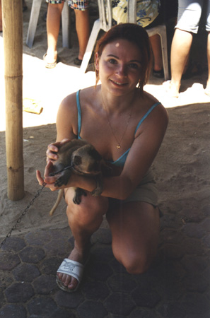 69 - Oksana With Monkey