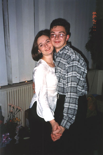 my brother and me